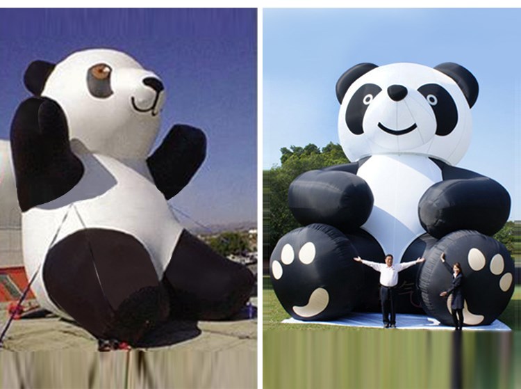 台江充气熊猫展示