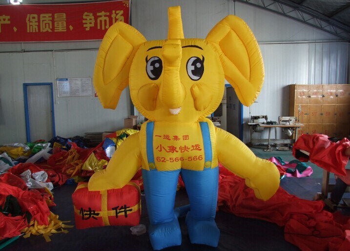 台江大象充气卡通气模